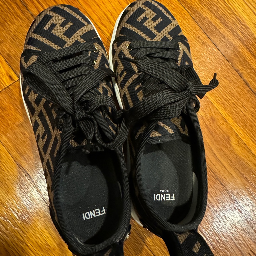 FENDI FF platform sneakers - Picture 4 of 6